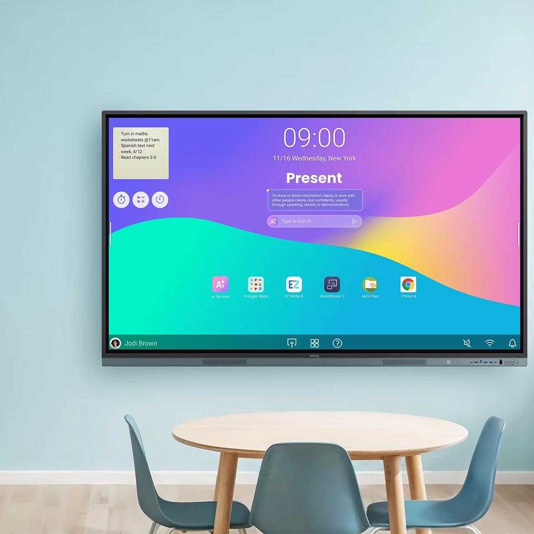BenQ RM05 Series Interactive Flat Panel In Situ