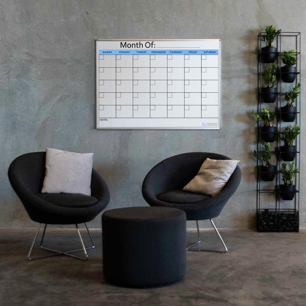Monthly Planner Whiteboard FDB Commercial Interiors