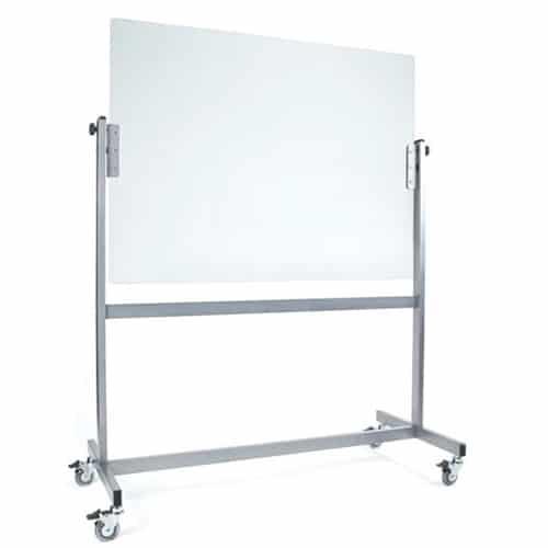 Sana Mobile Glass Whiteboard – White