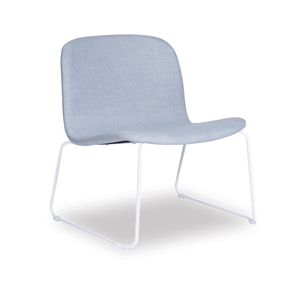 Flip Lounge Chair grey upholstered