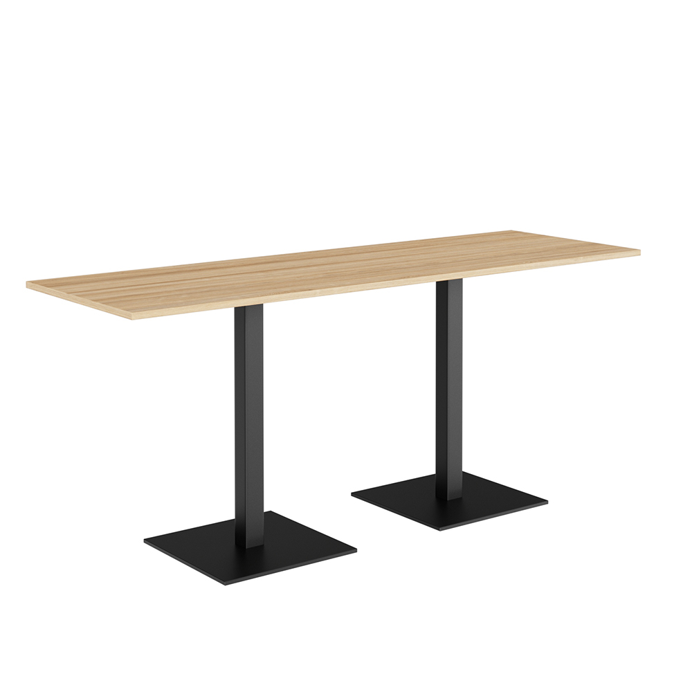 Scope Double Meeting Table Black