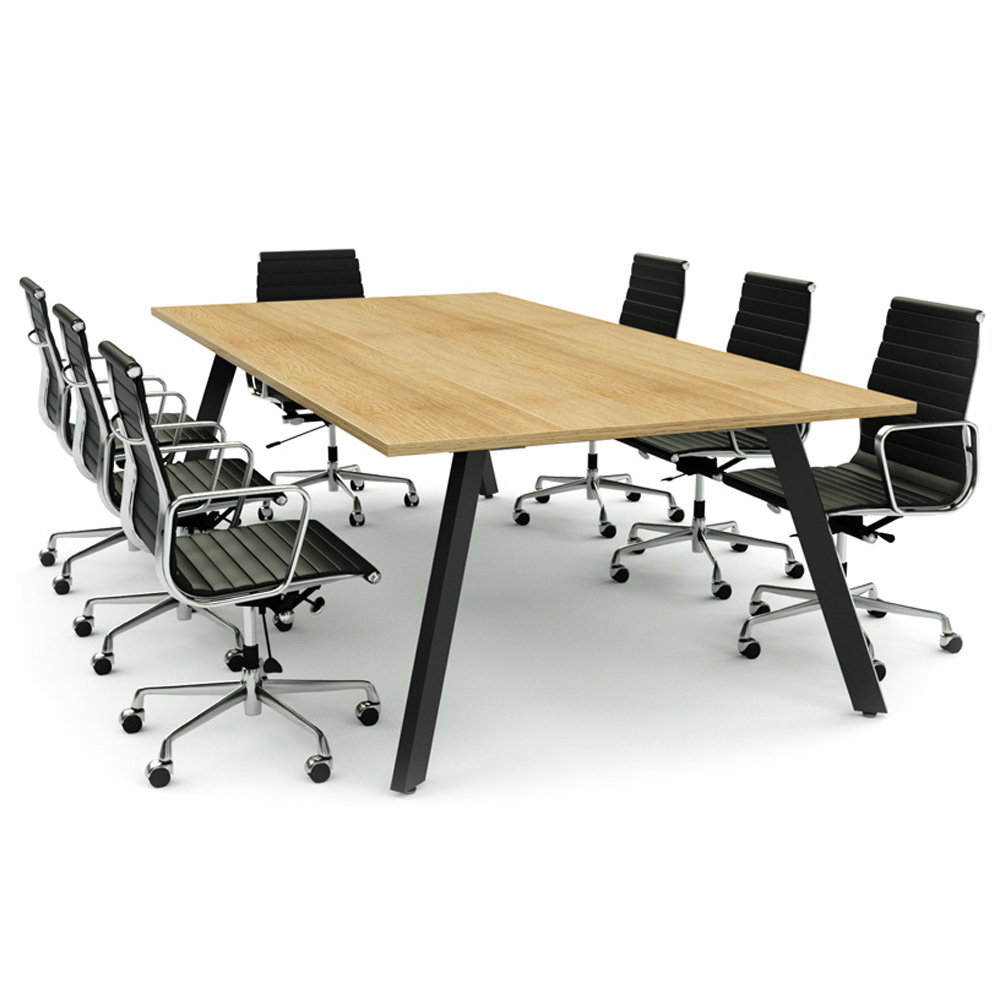 iSpace Sabre Table Frame with Meeting Chairs