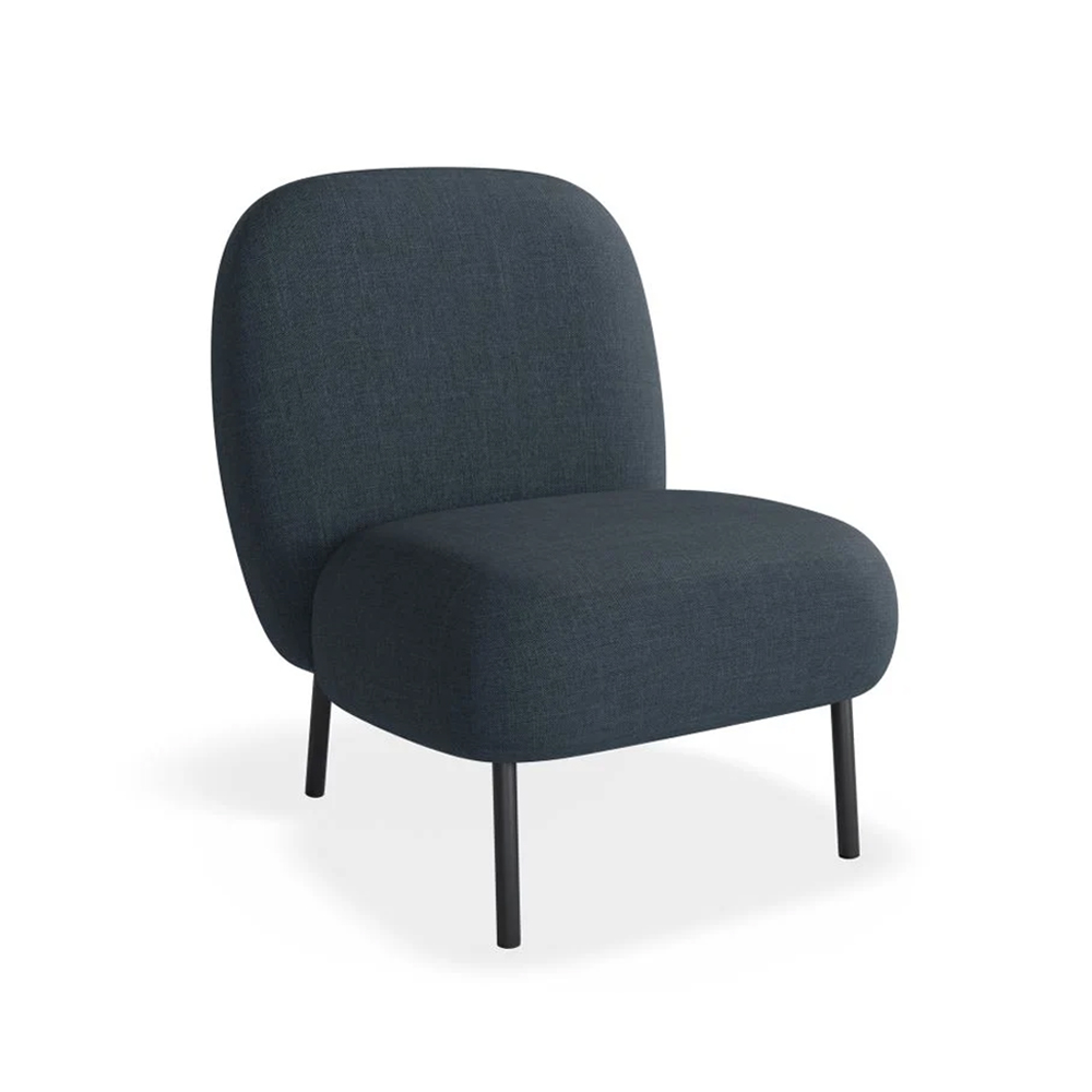 Moulon Lounge Chair Black