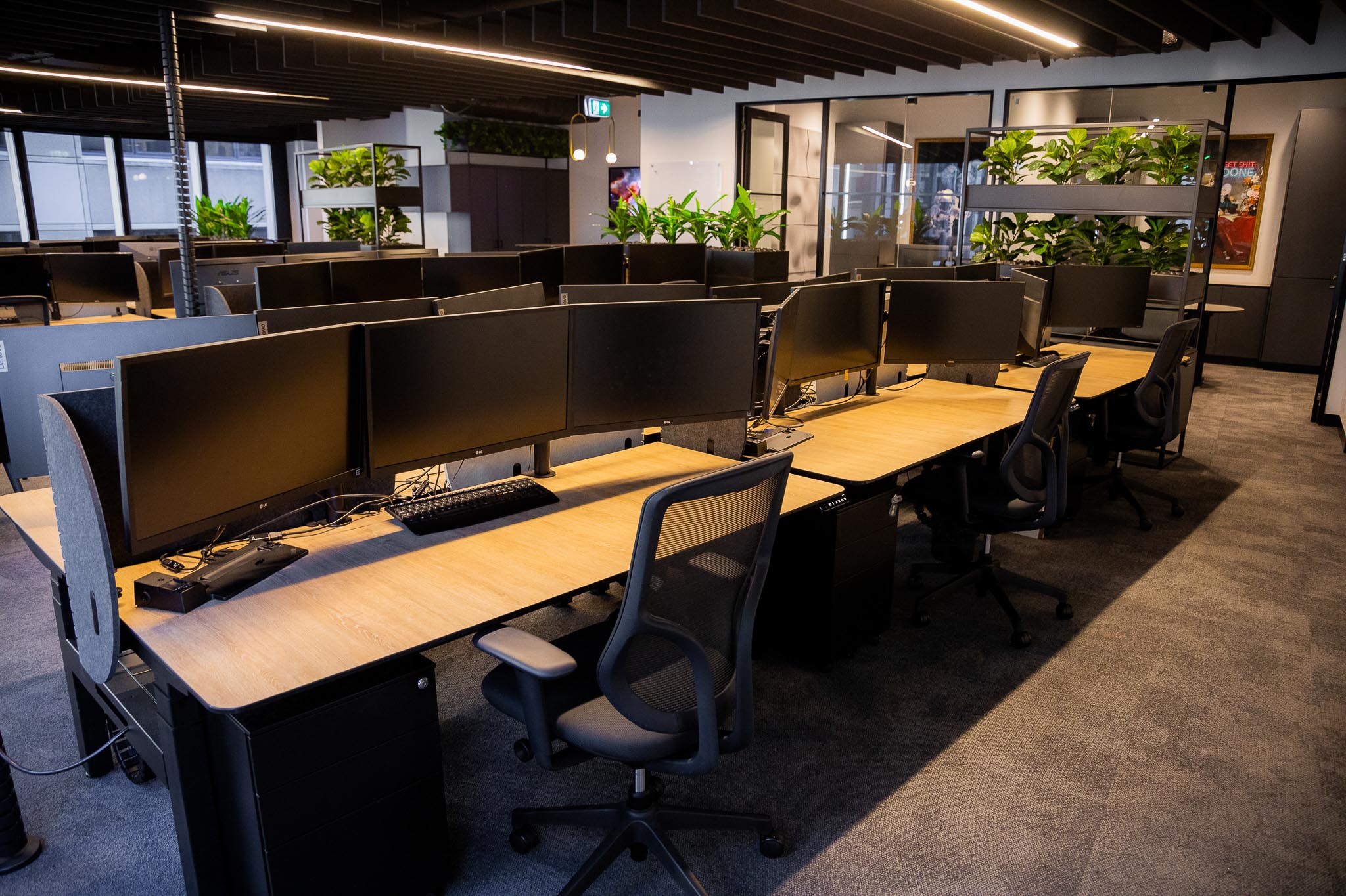 FDB HQ Office workstations