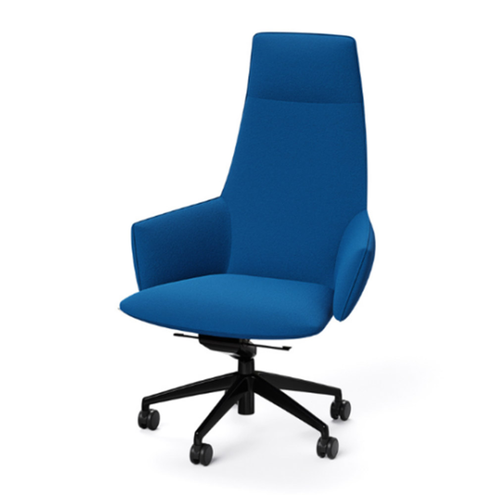 Element chair blue boardroom chair