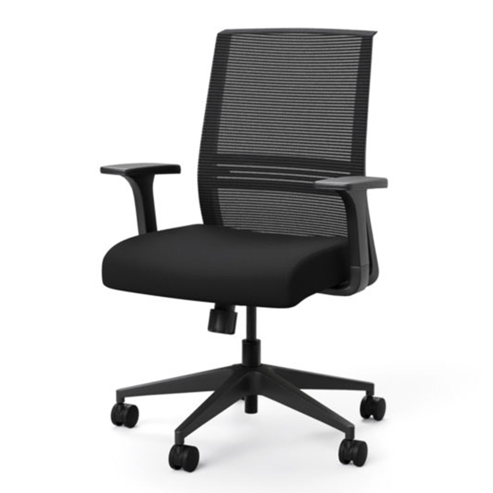 Joya Task chair black with mesh back