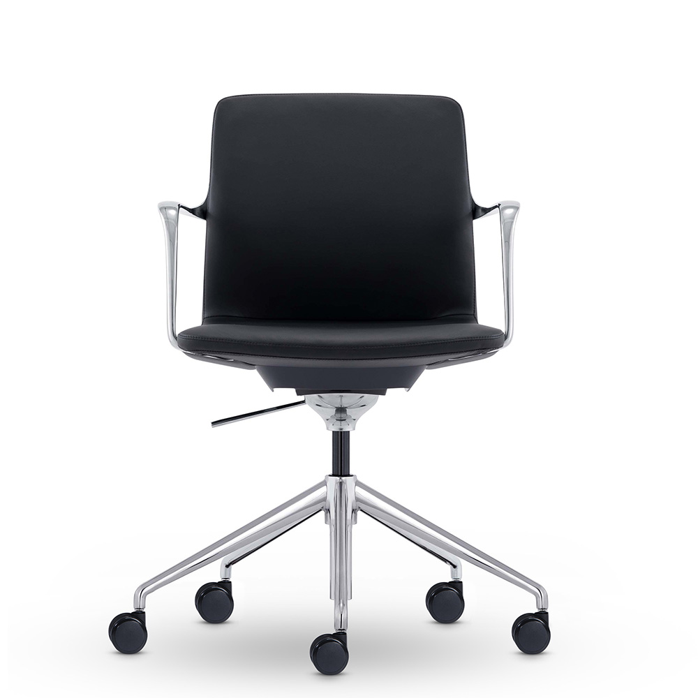 Million Medium Back Chair Black