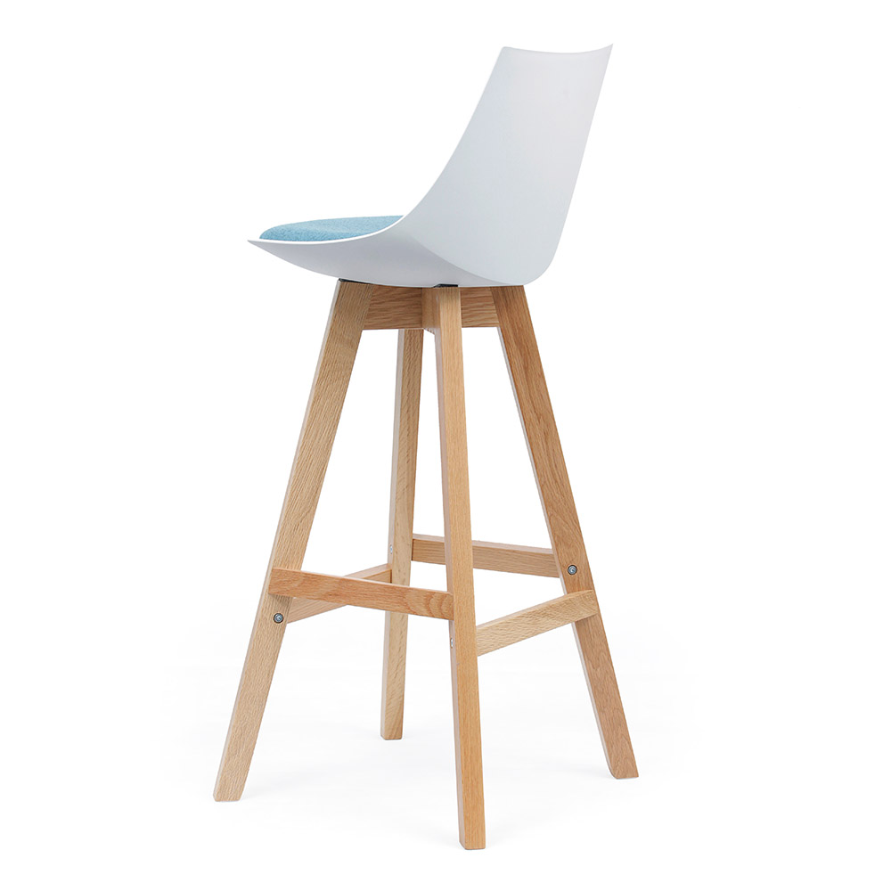 Luna Barstool with Oak Base