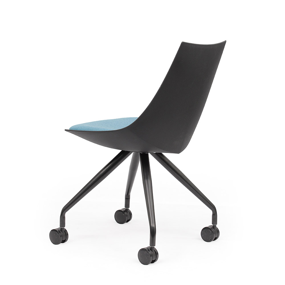 Luna Chair with Castor Base