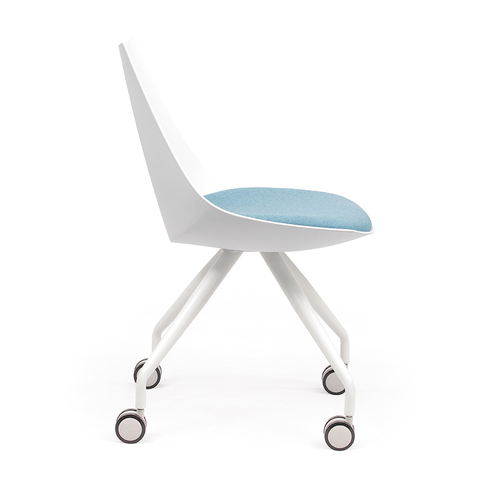 Luna Chair with Castor Base