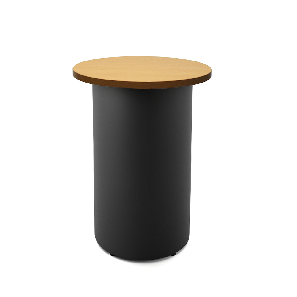 Drum Base Round High Bar Table