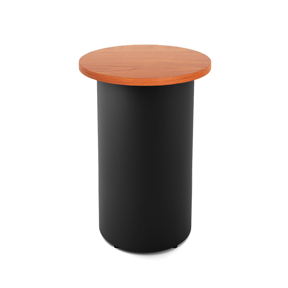 Drum Base Round High Bar Table