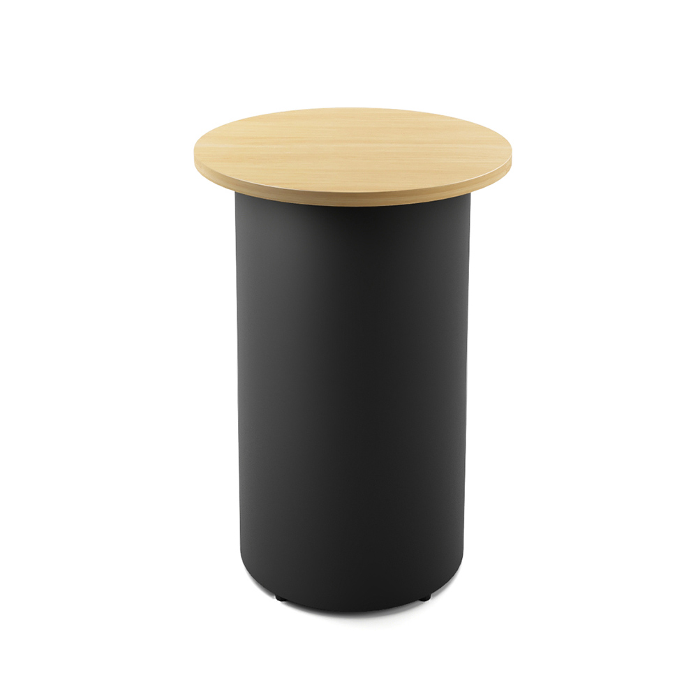 Drum Base Round High Bar Table